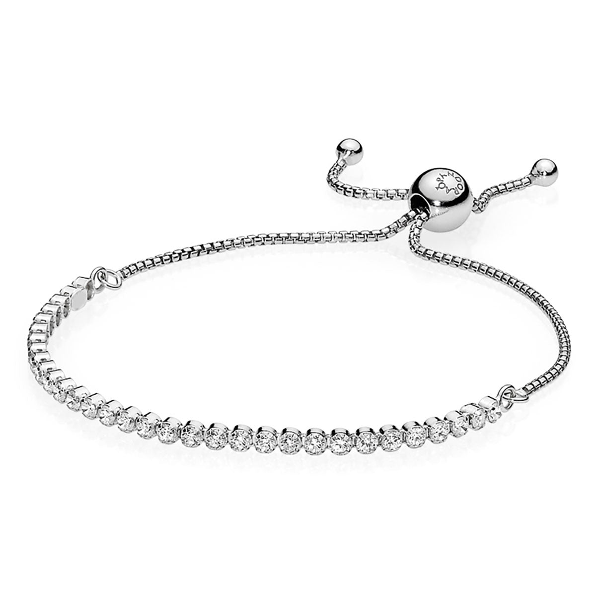 Pandora Sparkling Slider Tennis Bracelet
