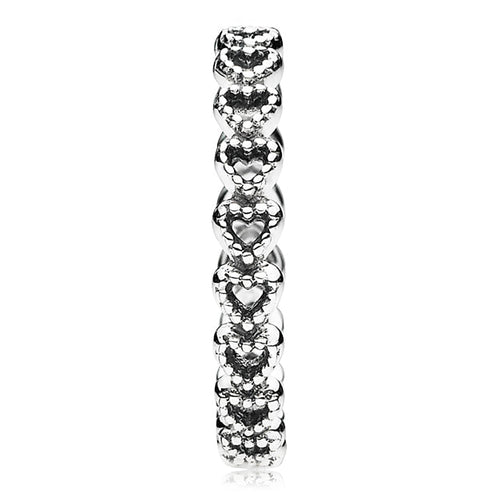 Pandora Band of Hearts Ring