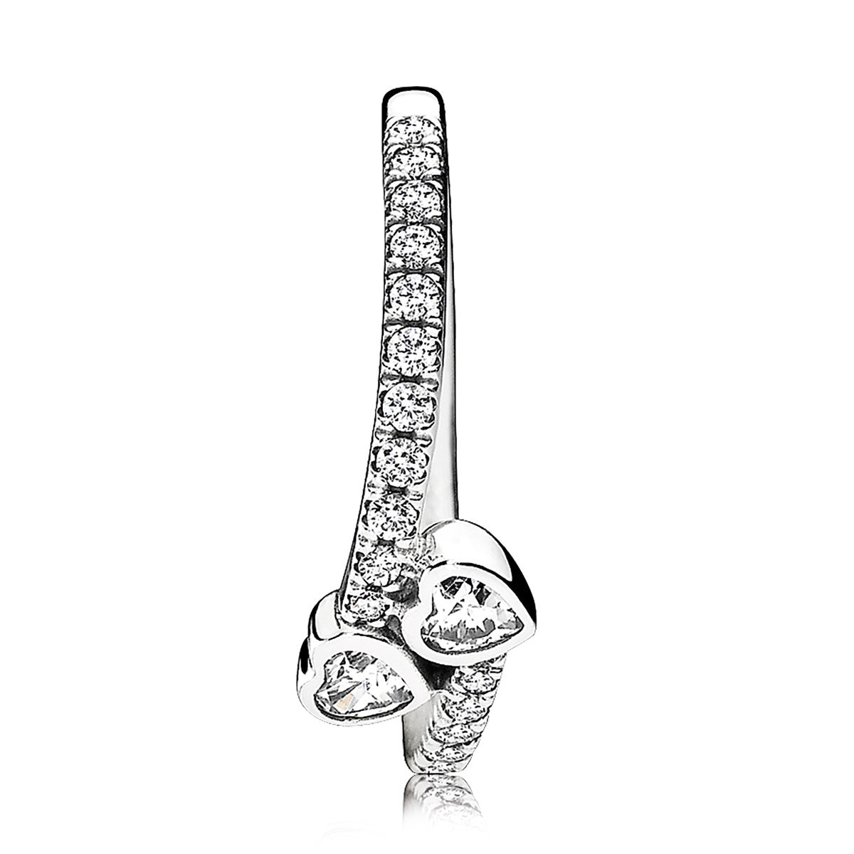 Pandora Forever Hearts, Clear CZ Ring