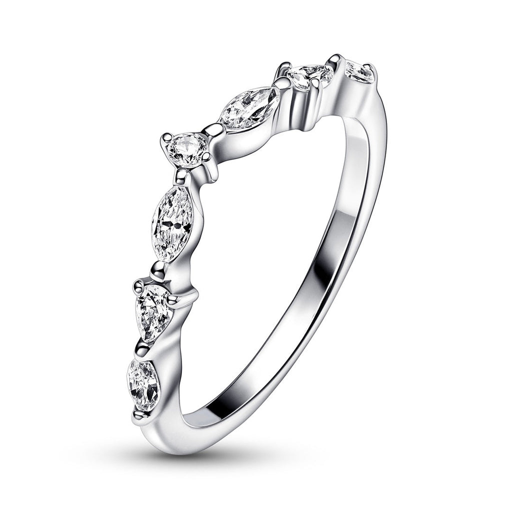 Pandora Timeless Wish Sparkling Alternating Ring