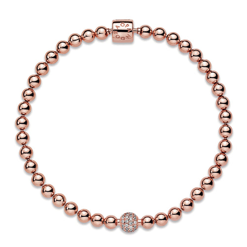 Pandora Beads & Pavé Bracelet
